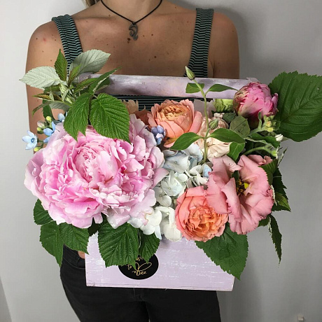 Букет цветов Английский сад №2 - Фото 1