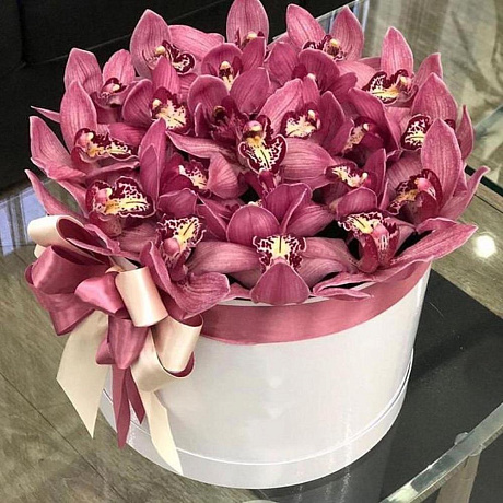 Орхидея в коробке №160 - Фото 1