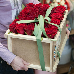 Цветочная композиция Любовное послание