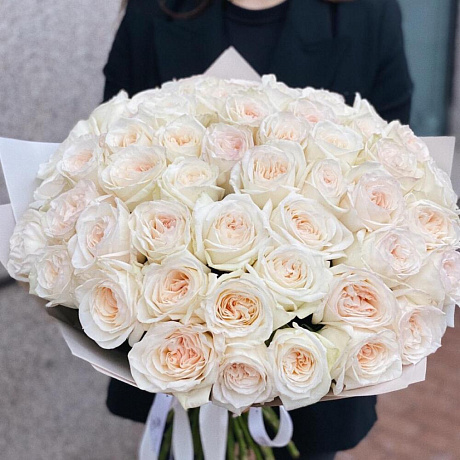 Букет Пионовидных роз №163 - Фото 1