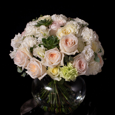 Букет цветов Белое облако №171 - Фото 1