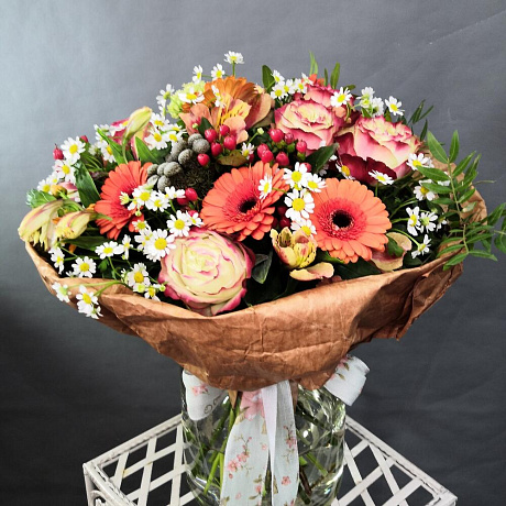 Букет цветов Летний №163 - Фото 1