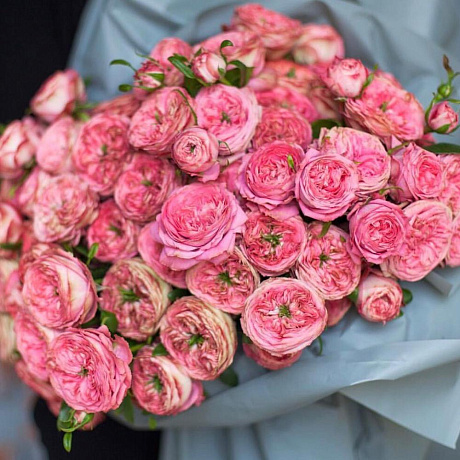 Большой букет из роз Счастливая улыбка - Фото 1