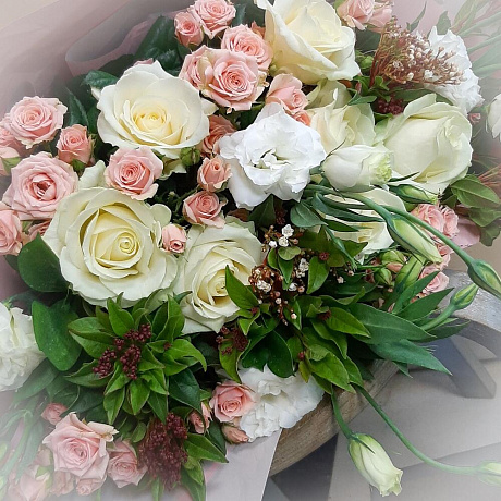 Букет цветов Нежная моя №161 - Фото 1