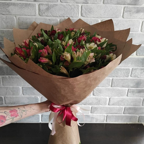 Букет из Альстромерий №179 - Фото 1