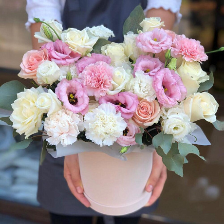 Цветы в коробке №692 - Фото 1