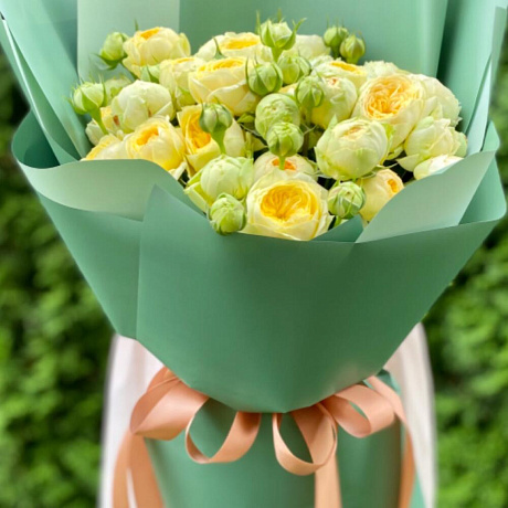 Букет пиони баблс - Фото 1