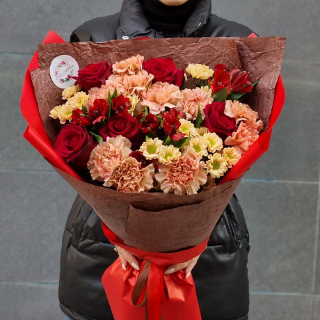 Букет цветов Сладкий сентябрь №162 - Фото 1