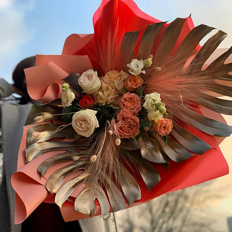 Букет цветов Для королевы №161 - Фото 1