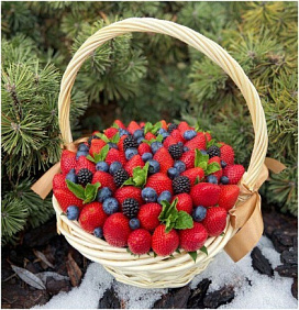 Ягодная корзина Ягодный фреш