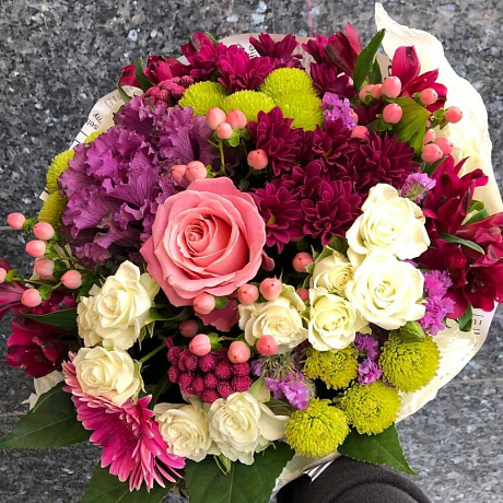 Букет цветов Сладкий сентябрь №161 - Фото 1