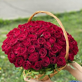 Букет цветов "Красная Шапочка" №163