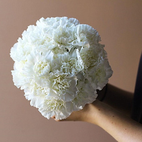 Букет невесты из гвоздик №161