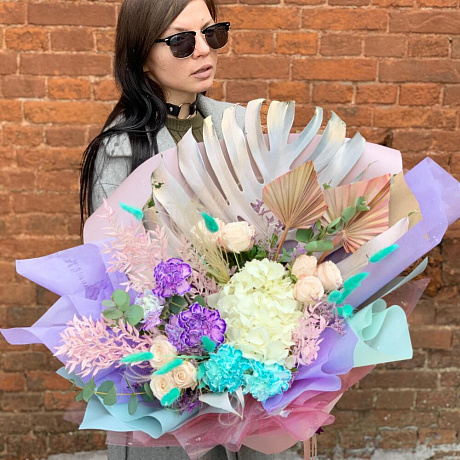 Букет цветов На изи - Фото 1