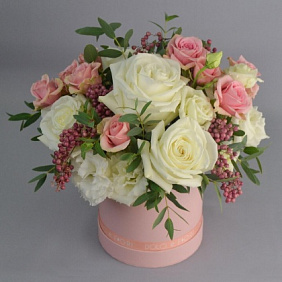 Коробка с цветами 0870