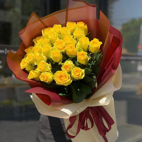 Желтые Розы №160 - Фото 1
