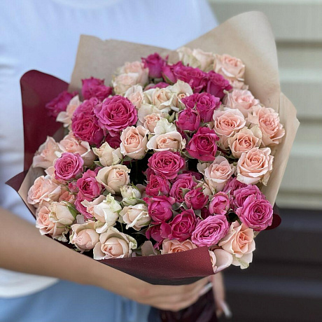 Букет цветов Нежность №230 - Фото 1