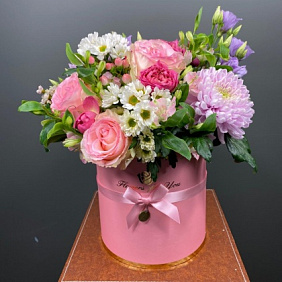 Цветы в коробке №237