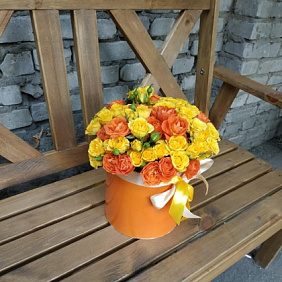 Букет цветов "Яркий день" №161