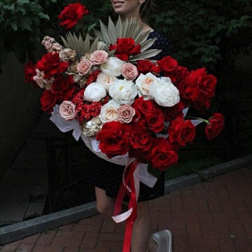 Букет цветов "Вместо тысячи слов"  №160