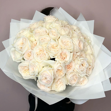 Монобукет из роз №171 - Фото 1