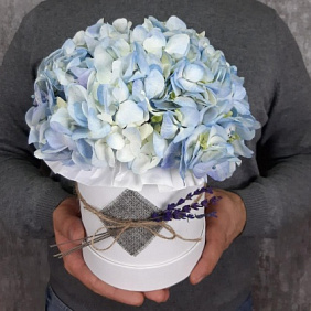 Букет цветов "Небесный сапфир" №2