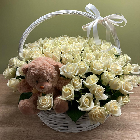 Букет цветов Самой любимой №167 - Фото 1