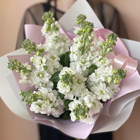 Букет из матиолы