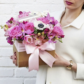 Букет цветов "Дакуаиз"