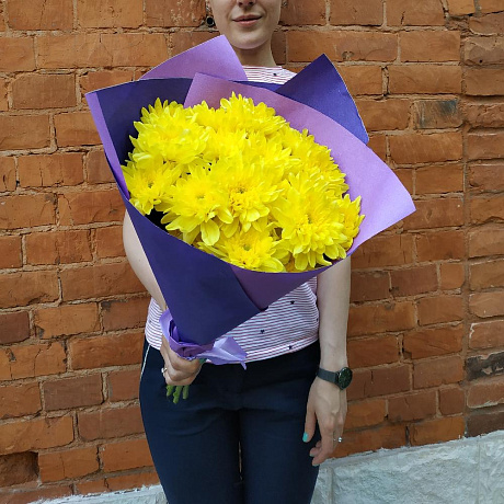 Букет цветов Яркий №161 - Фото 1