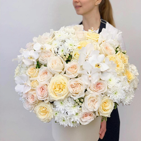 Цветы в коробке Luxury Flowers Цветочные облака - Фото 1