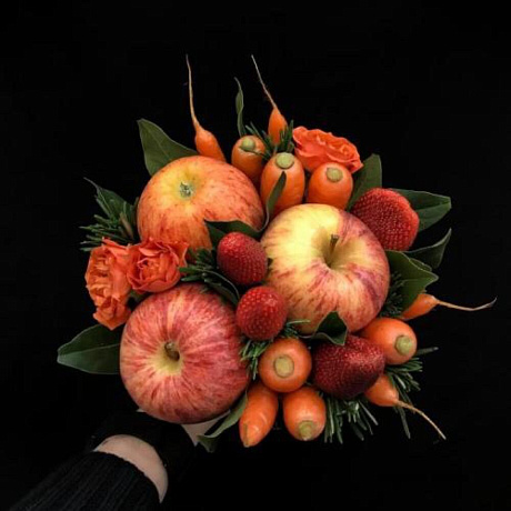 Яблочно-морковный фреш 15 см - Фото 1