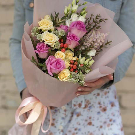 Букет цветов Нежность №283 - Фото 1