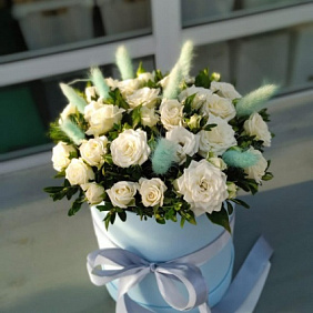 Цветы в коробке №799