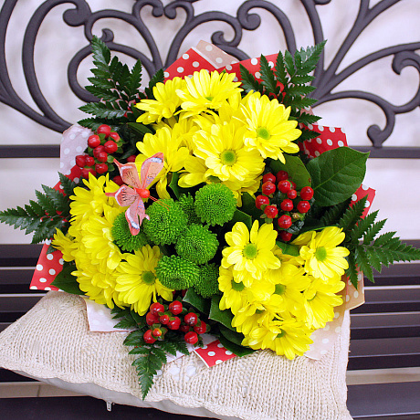 Букет цветов Летний день №177 - Фото 1