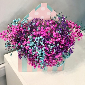 Букет цветов "Яркое настроение" №174