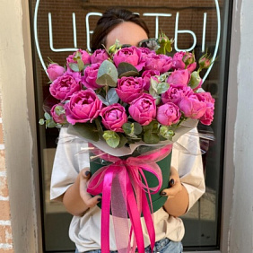 Букет цветов "Ароматные Мисти баблс"