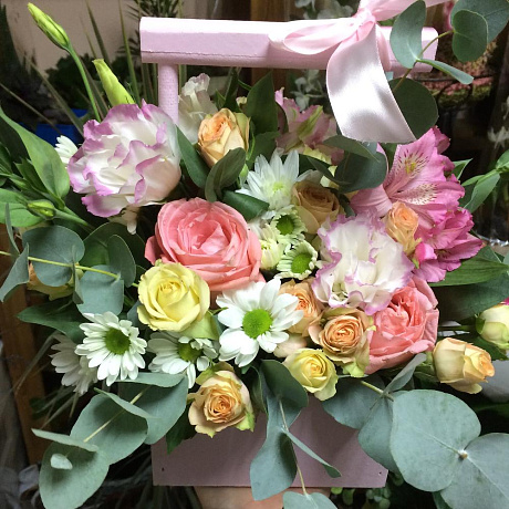 Ящик с цветами «Розмарин» - Фото 1