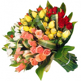Букет цветов Весеннее шоу