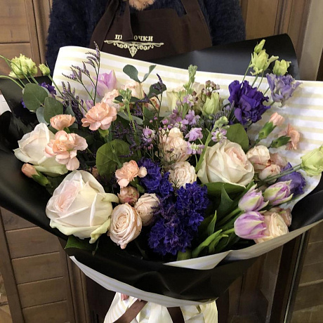 большой букет из  цветов Весеннее послание - Фото 1