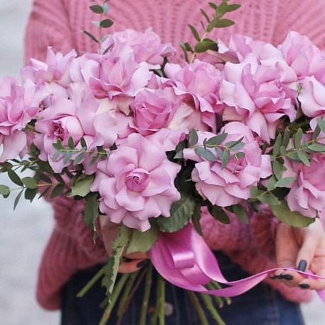 Букет цветов Розовое чудо №163 - Фото 1