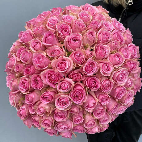 Нежный монобукет «L» - Фото 1