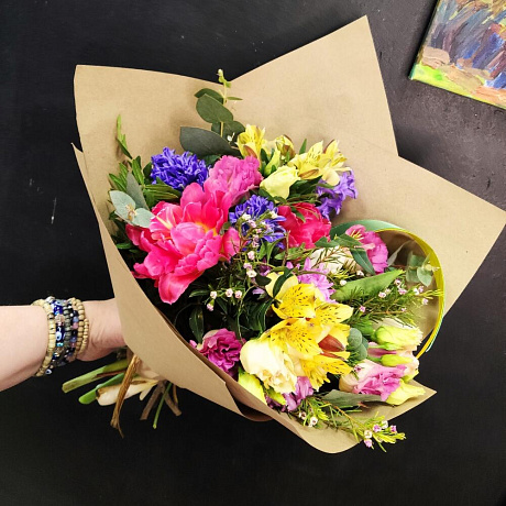 Букет цветов Весенний №172 - Фото 1