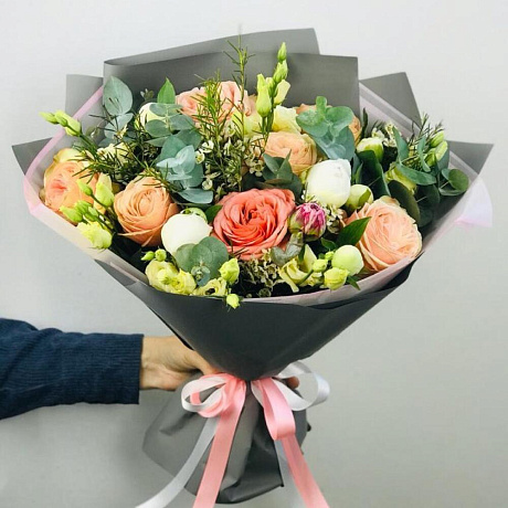 Букет цветов Рассвет №167 - Фото 1
