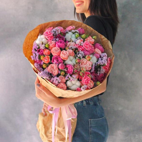 Букет цветов Наслаждение №169 - Фото 1