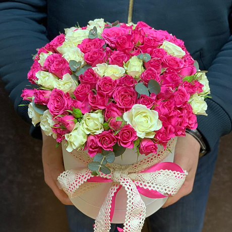 Букет цветов Малиновое пралине - Фото 1