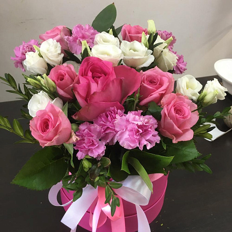 Цветы в коробке №607 - Фото 1