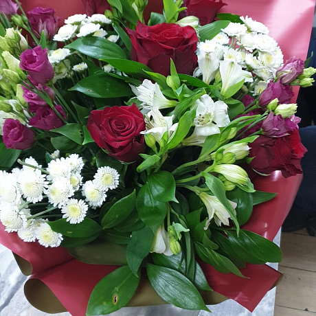 Букет цветов Очарование №162 - Фото 1