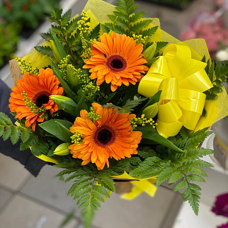 Букет цветов Оранж №161 - Фото 1