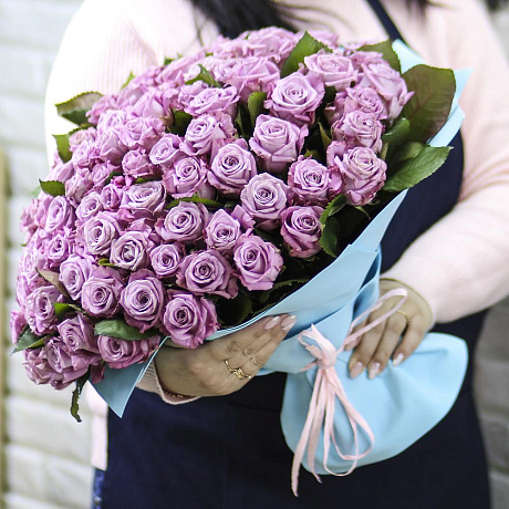 101 фиолетовая роза - Фото 1